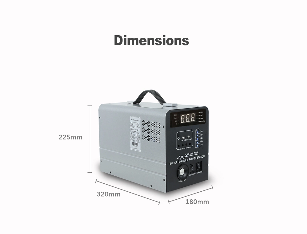 Système de stockage d'énergie énergie durable énergie renouvelable panneau solaire portable Mettez-vous sous tension lors de vos déplacements