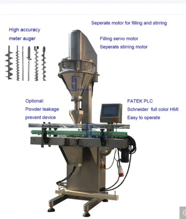 Edible Luster Dust Filling Filling Packing Line