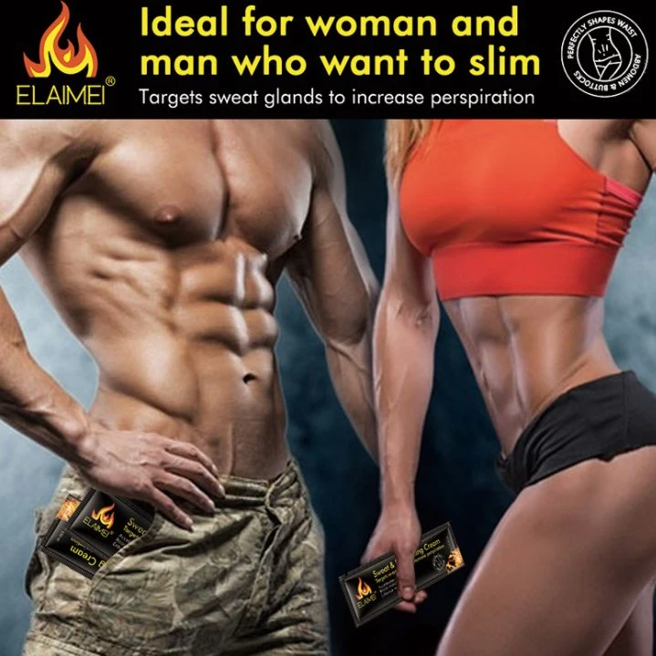 Entraînement portable Enhancer Fat Burning sueur Slim de la crème pour les femmes et les hommes pour la perte de poids