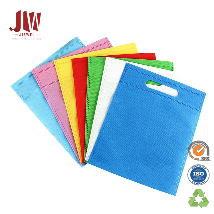 Manufacturer D Cut Polypropylene Non Woven Carry Bag Making with Logo