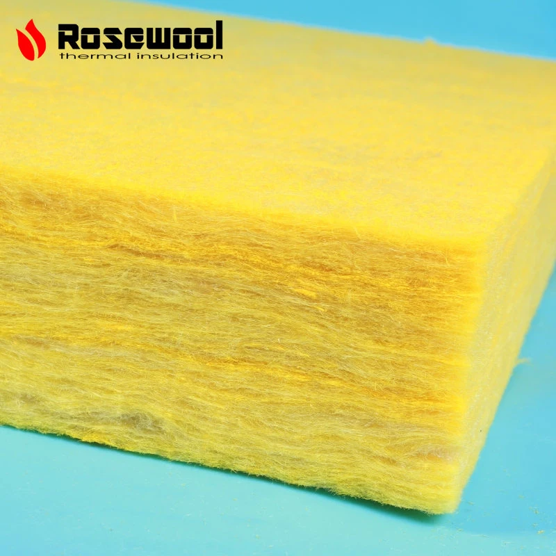 25mm Thickness, 50mm Thickness Thermal Insulation Glass Wool Building Material
