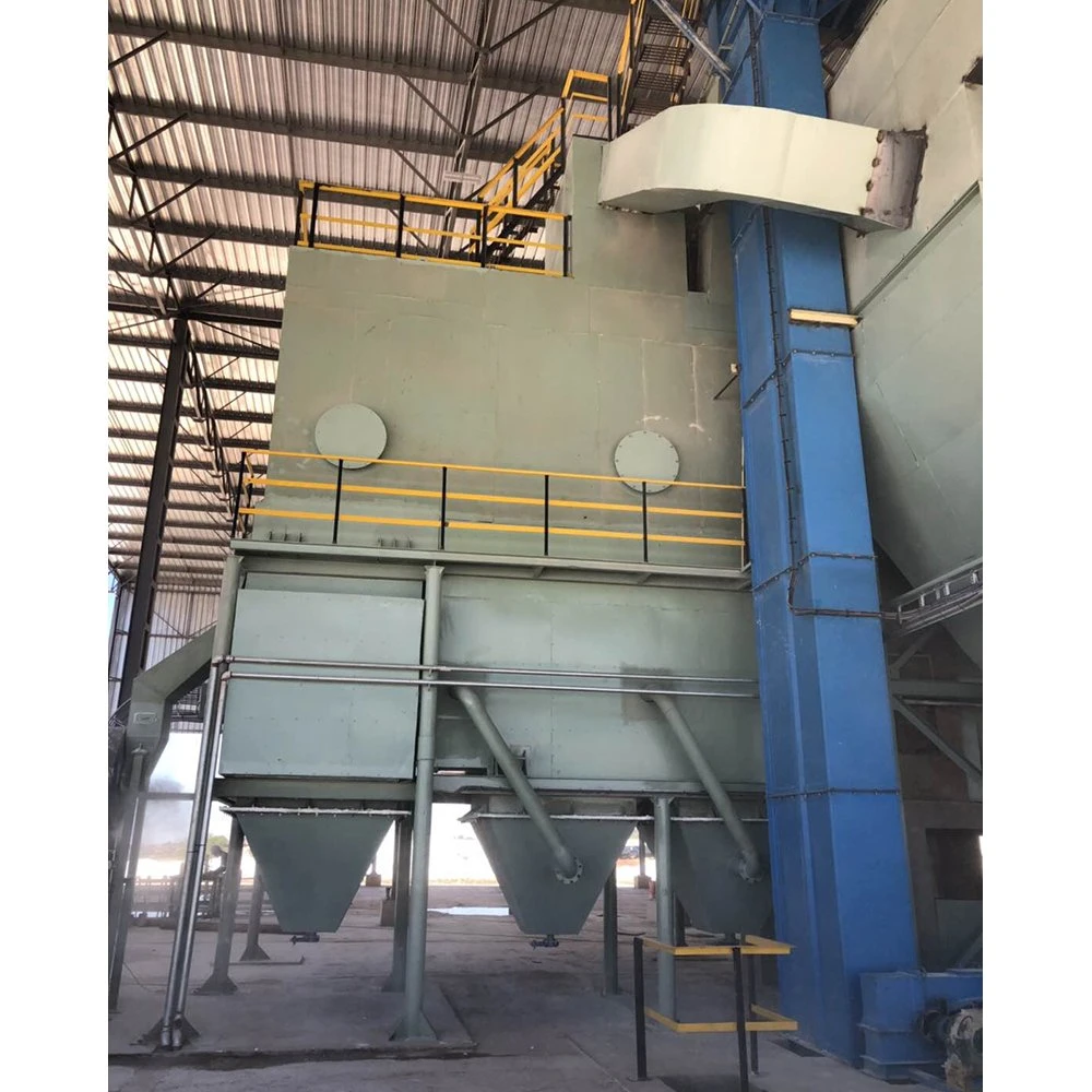 Plaster Gypsum Powder Production Line with Hot Air Vertical Boiling Furnace Technology