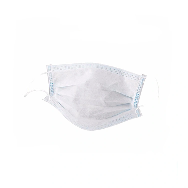 Safety 3ply Nonwoven Fabric Face Mask Disposable with Ear-Loop