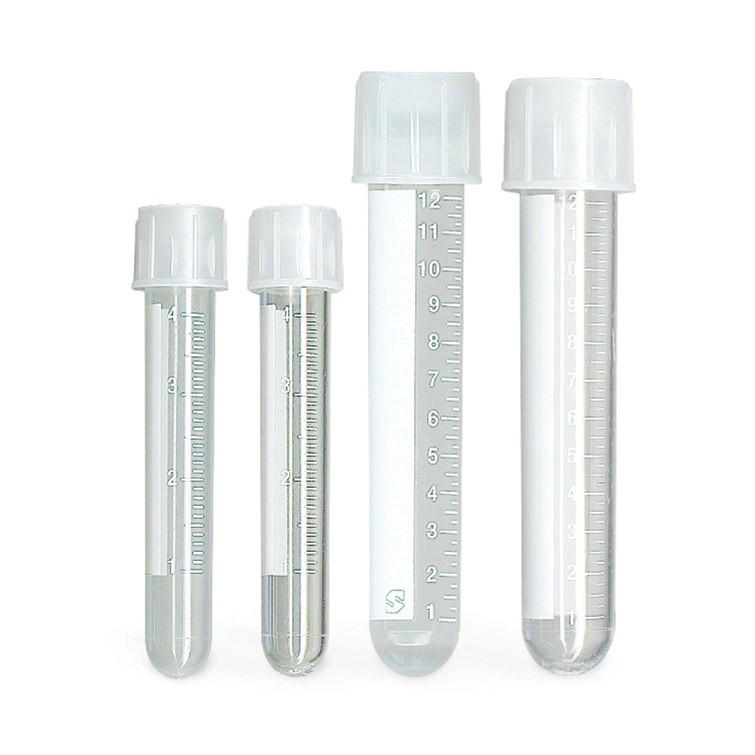 Graduated PP Sterile Individual Packing Disposable 5ml Cell Bacteria Culture Test Tube 12X75mm