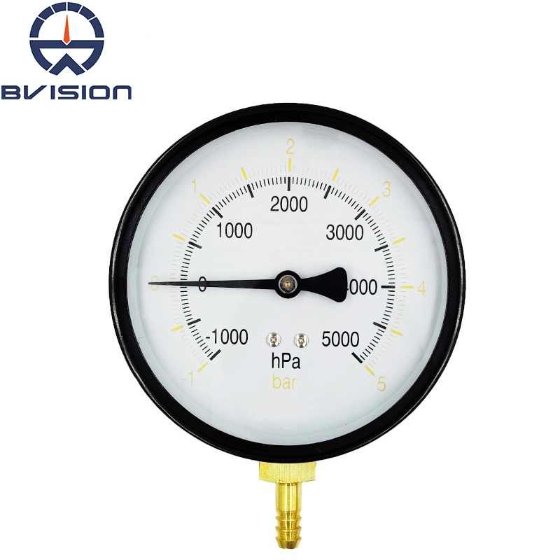 Y100A -1000 to 5000hpa Bottom Mount Vacuum Composite Pressure Gauge