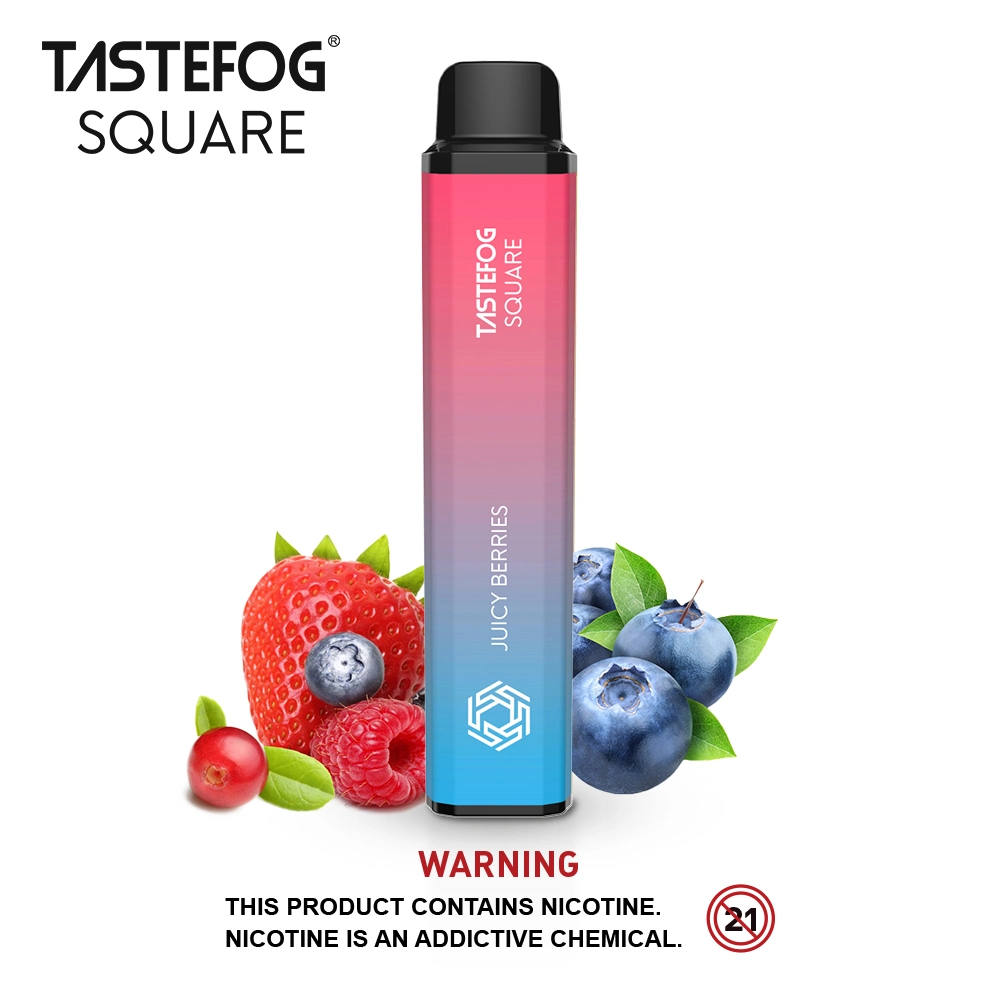 Tastefog Square 3500 Puffs E Cigarette Disposable/Chargeable Vape Pen with Good Flavors