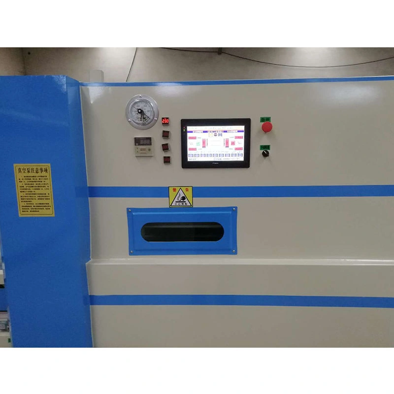 Cabinet Doors Automatic Coating Laminating PVC Film Vacuum Membrane Press CNC Machine