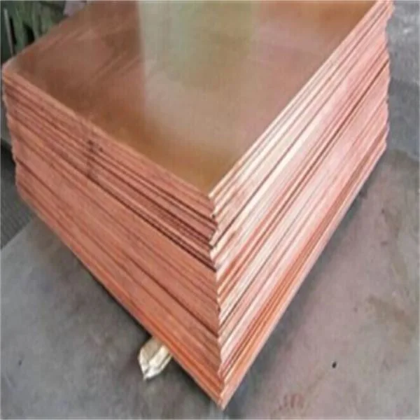 Copper Sheets for Sale Copper Coils Grade C11000 C12200 Thickness 0 15mm 8 0mm Tia Surface Plate Balance Pure Hong Package DIN