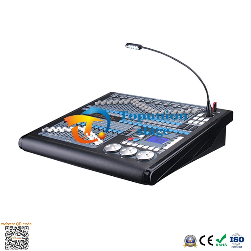 Manual Wire Connect DJ Equipment Black Professional Disco Stage Lighting 2048 DMX Controller