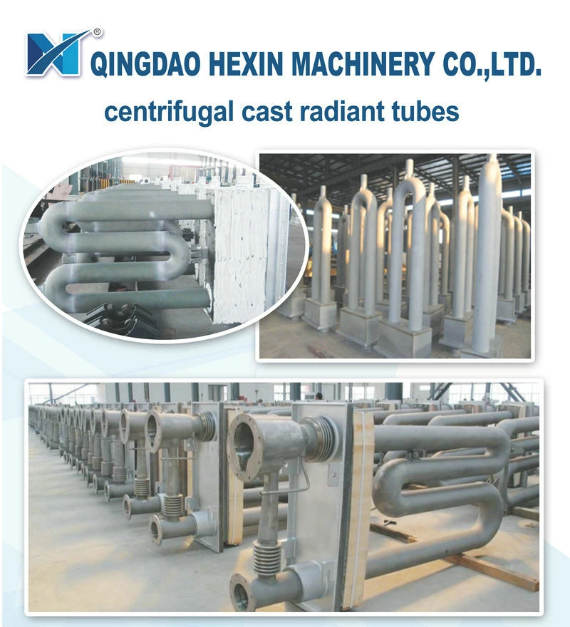 Gas Fired Radiant Heater Burner Tube by Centrifugal Casting