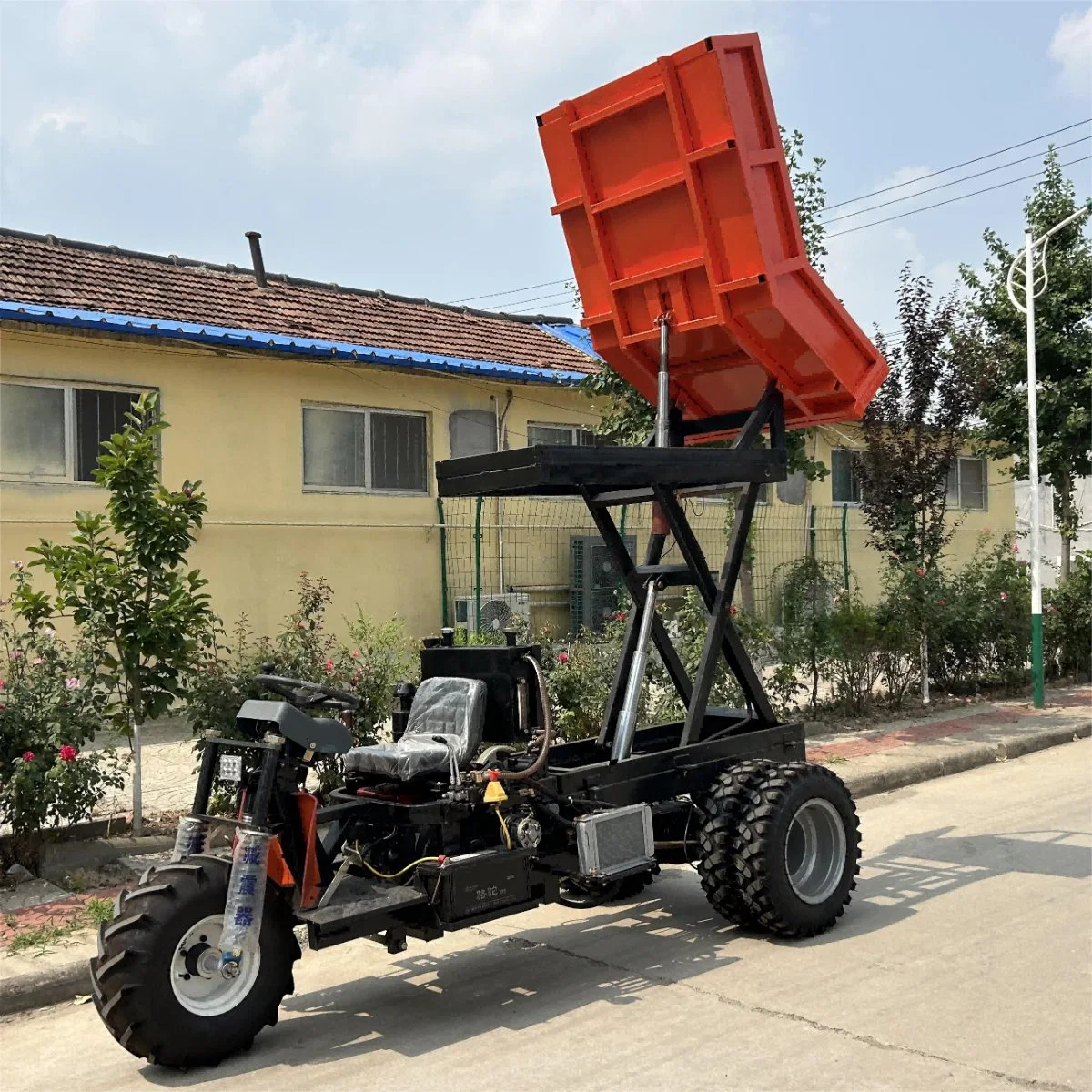 Mini Multi fonction Changchai 22HP moteur agricoles Dumper tracteur de ferme