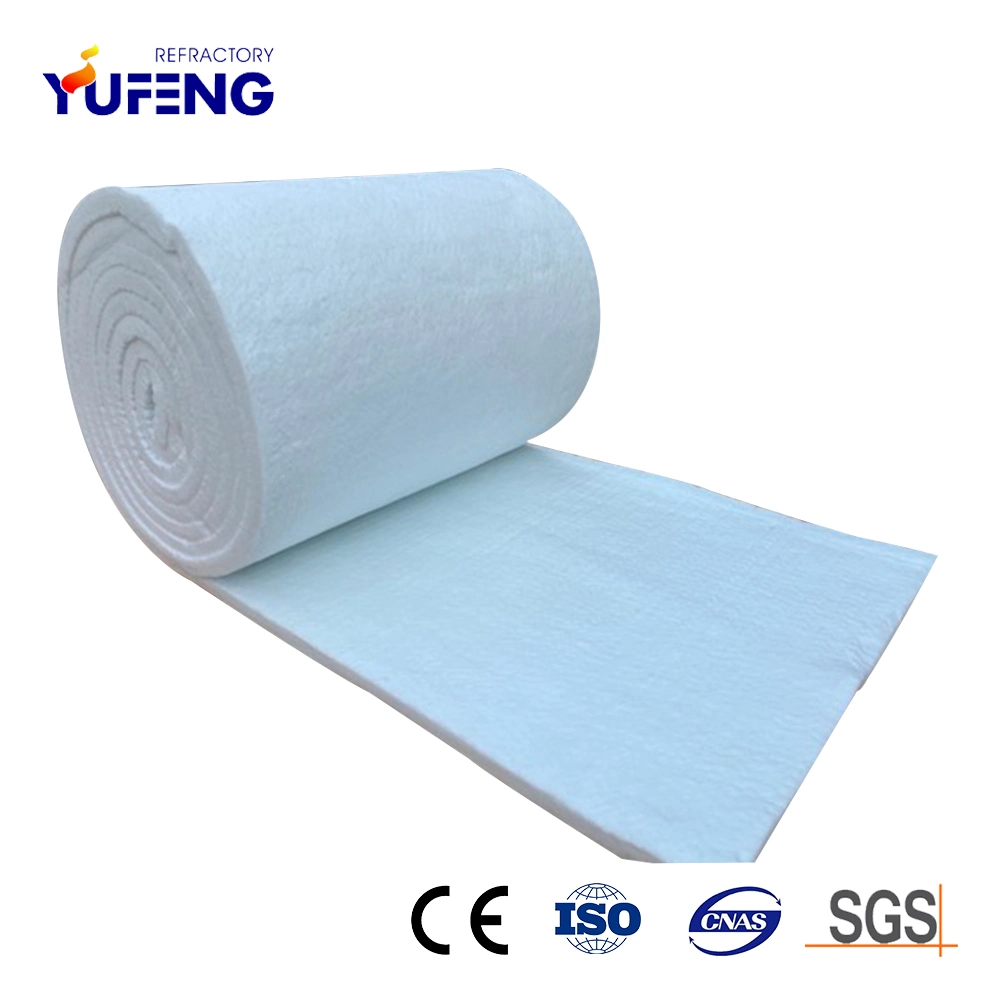 Standard Roll Packing 610mm Width Thermal Insulation Bio Soluble Blanket for Kiln Linings