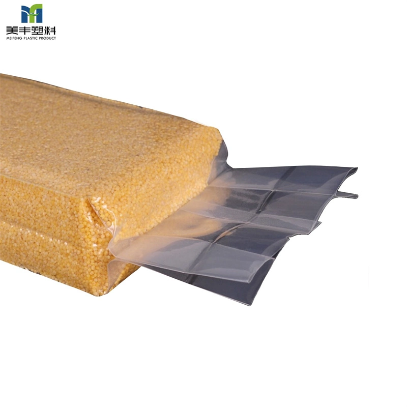 Food Grade Plastic Vacuum Rice Beans Packing Bag