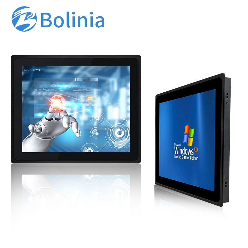 PC de painel integrado de 17 polegadas, tudo em um único PC barato MONITOR de ecrã tátil industrial CAPACITIVO X86 Generation2 I7