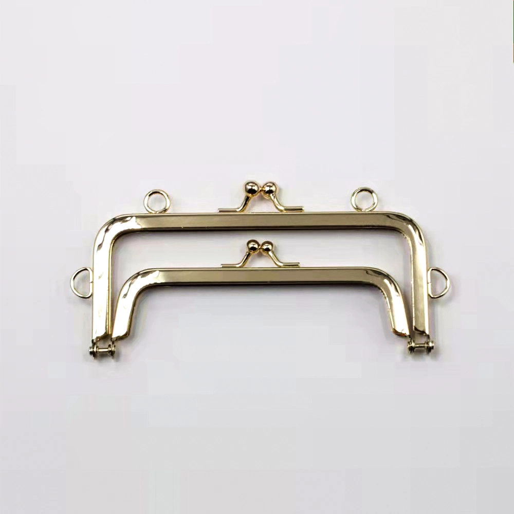 Flower Bud Kiss Clasp Metal Purse Frame for Bag Accessories