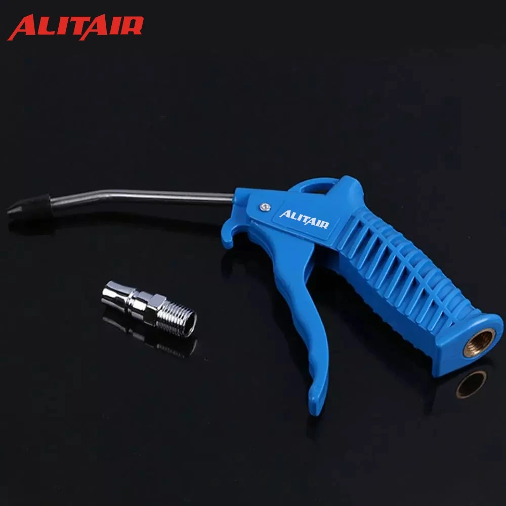 Luxury Type Short Nozzle Pneumatic Blowing Dust Gun Air Compressor Cleaning Tools Spray Guns for Home Decoration Car Wash