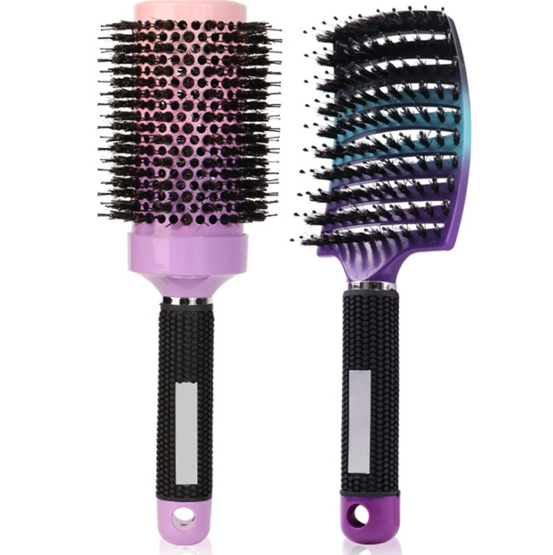 Hot Selling Plastic Hair Brush Comb Hair Care Massage Comb Travel Salon Styling Hairstyler Plastic Comb Detangling Hair Accessories Brush