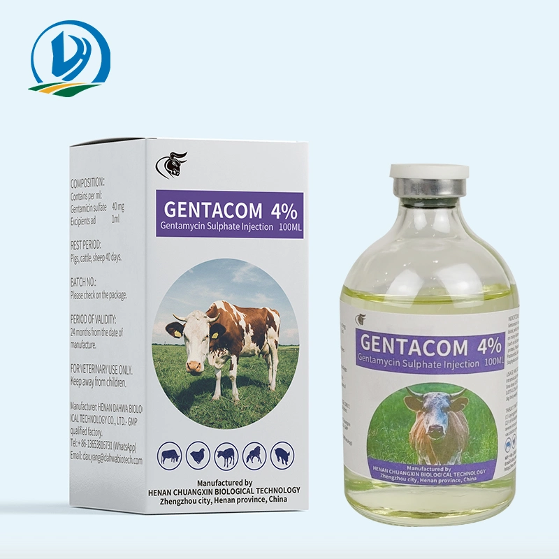 Veterinary Injection Gentamycin Injection 80/280mg/2ml 40mg/1ml GMP Certificated Western Medicine