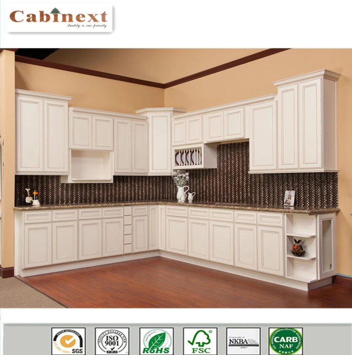 Modern Rta Solid Wood Cabinet / Cupboard / Wardrobe Kitchen