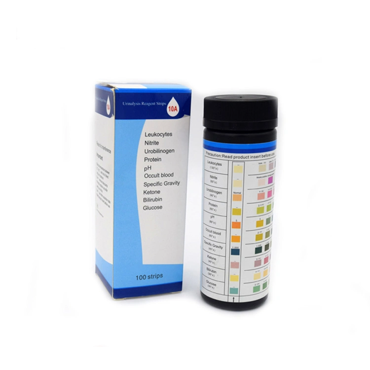 Factory 10 Parameter Test Strip Urinalysis Reagent Strips