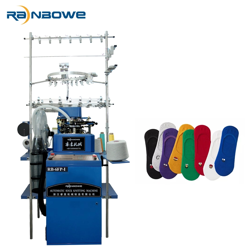 Calcetín Invisible automático computarizado de máquinas circulares maquinaria para la fabricación de calcetines normal