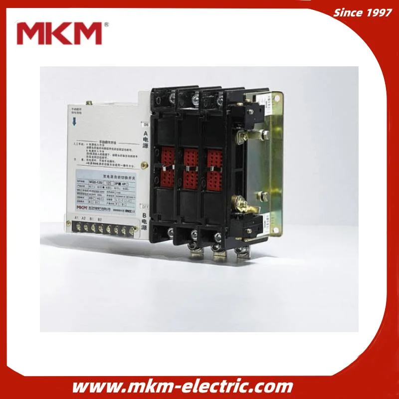 1A-3200A Type Automatic or Manual Mq2 Changeover Switch Electric Transfer Switch