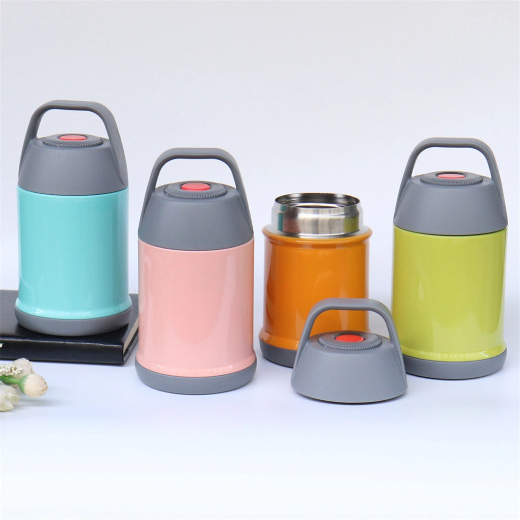 Hot Food Jar Insulated Lunch Container Stainless Steel Vacuum Bento Box