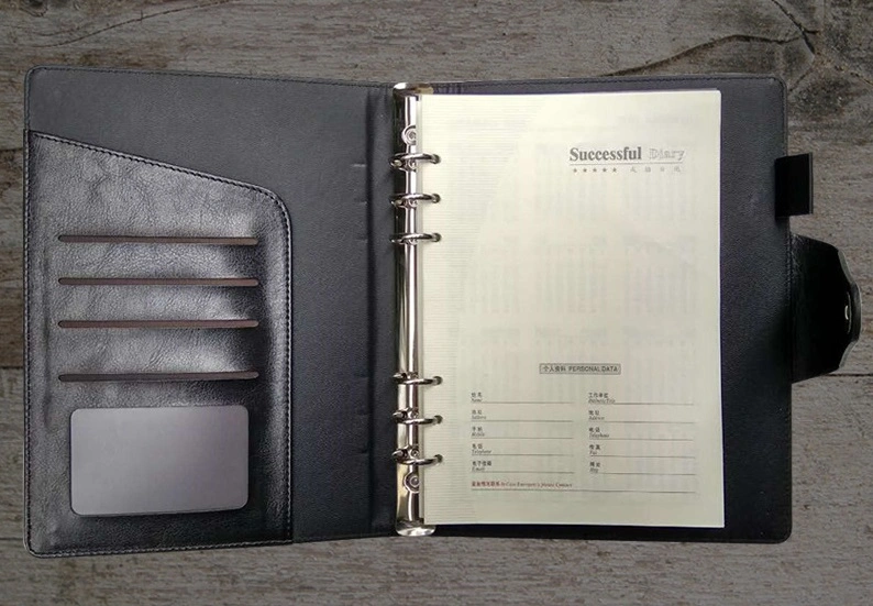 High quality/High cost performance  Loose Leaf Business Notebook