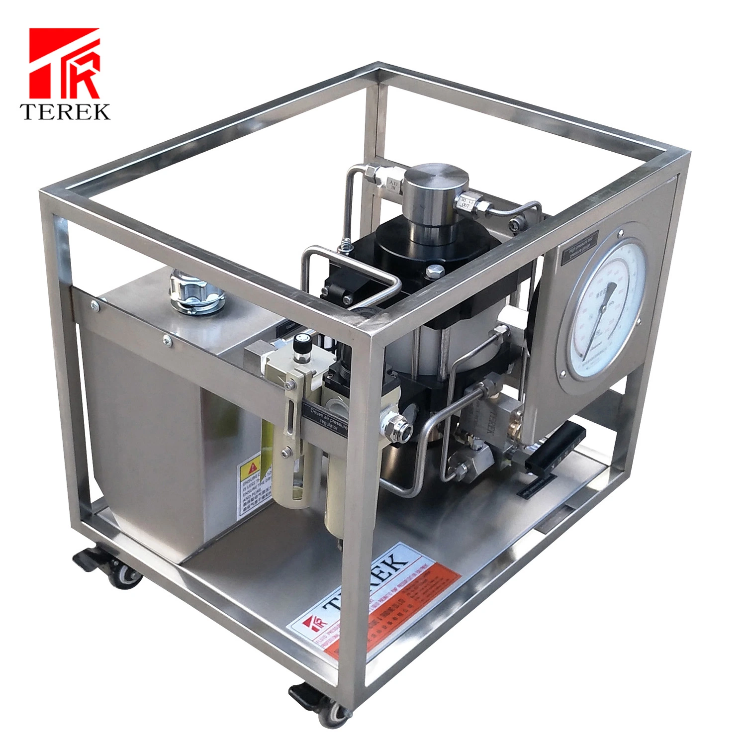 Terek Fluid Booster Pump Liquid Pump Hydrostatische Testgeräte für Druckprüfung