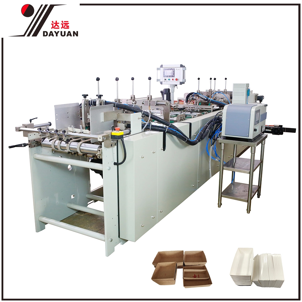 High-Capacity Salad Box Folding Machine From China Factory