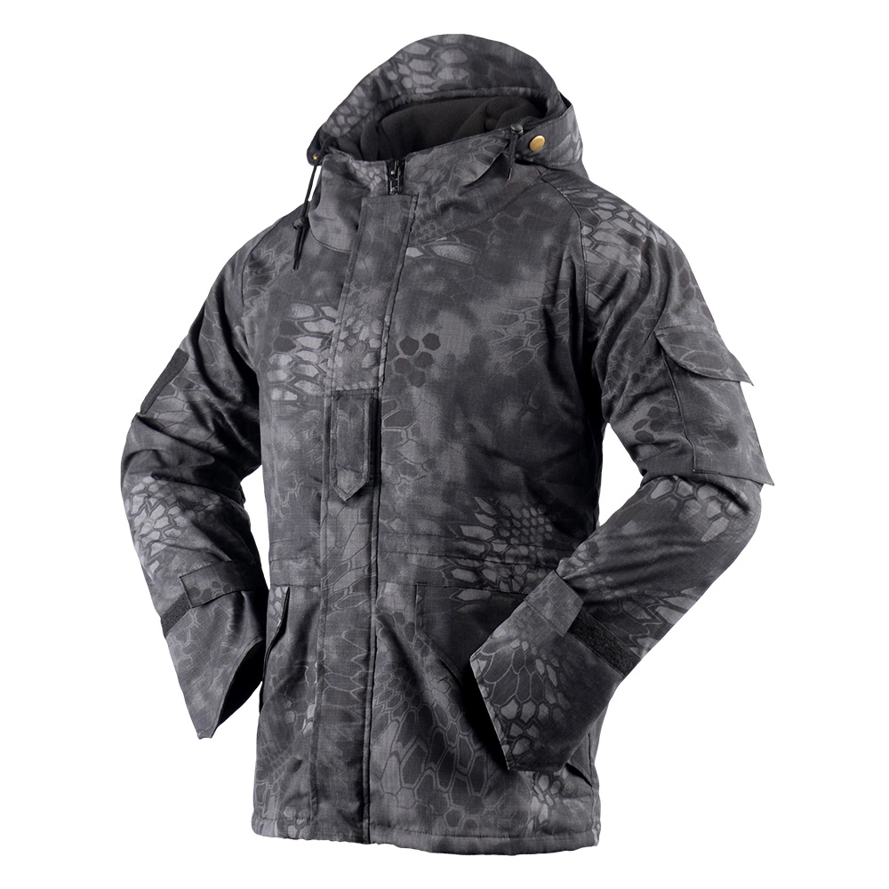 Black Python Outdoor Military Style Warm Jacket G8 Jacket