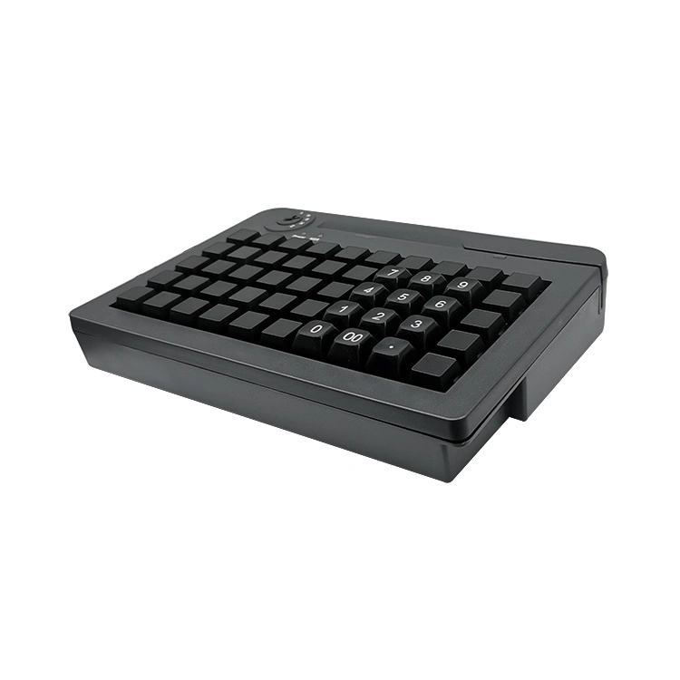 50 Keys Programmable Keyboard with Triple Tracks Magnetic Card Reader