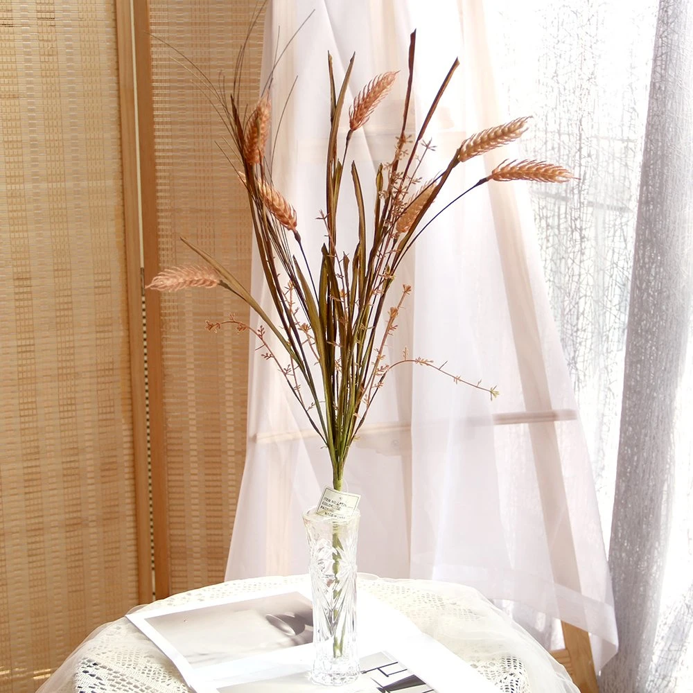 Nouveau style Spray de carnation de fleurs artificielles de bouquet de fleurs de soie fait main Décoration Vente en gros