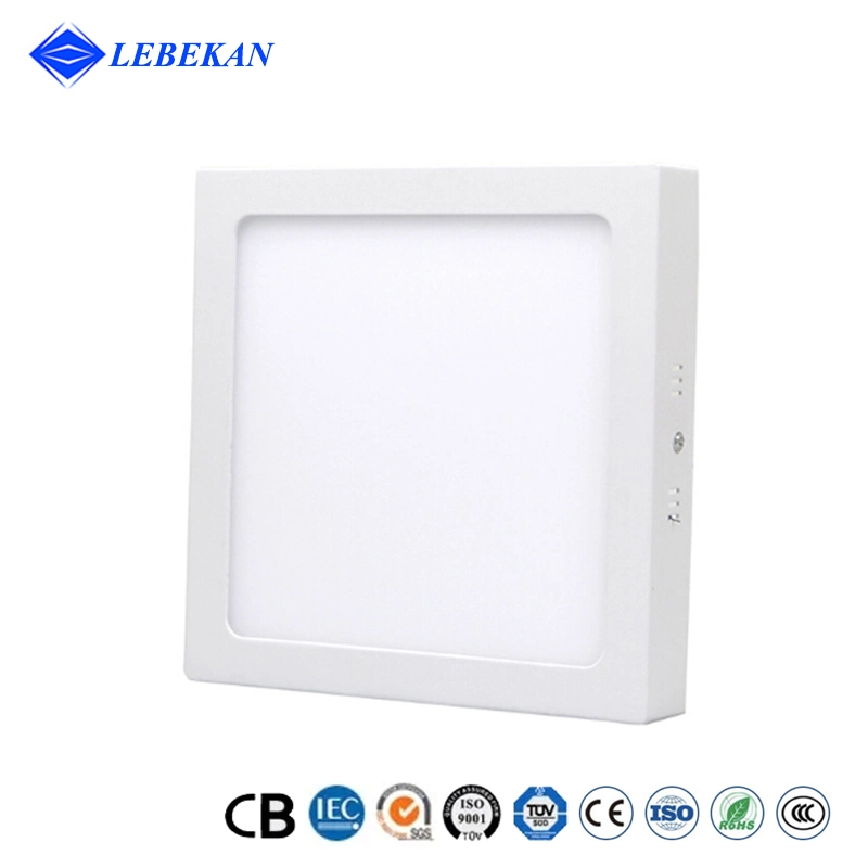 Wholesale Price Showcase Decorative Square Sppot Panel Lighting 18W 24W 36W Warm White Surface Mounted LED Ceiling Light