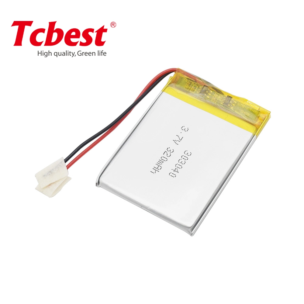 Tc303040 Li-Po de 3.7V 320mAh batería de polímero de litio con aviones no tripulados para E-Bike y helicópteros de Quadcopter