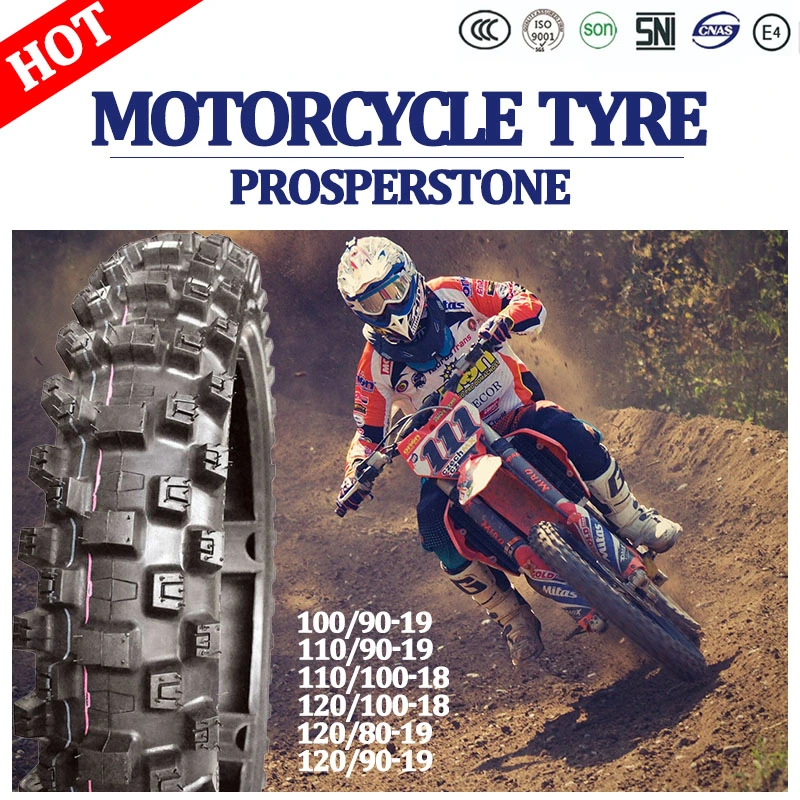 Taiwan Technologie Qualität Prosperstone Typ 100/90-19 Motorrad Reifen mit High Leistung