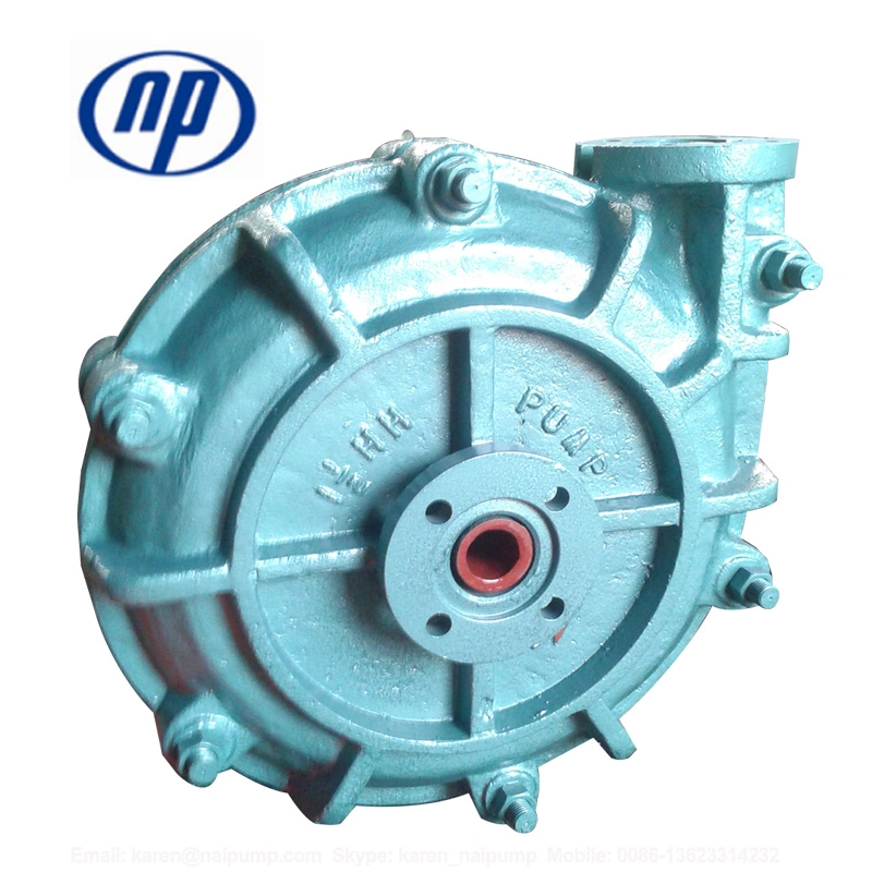 Nah Slurry Pump Horizontal Mine Minerals Chrome Industrial Water Centrifugal Rubber Sand Slurry Pump