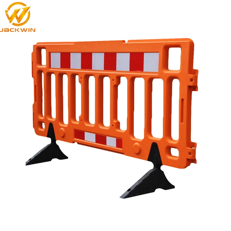 Plastic Racing Go Karting Barrier/Blowing Plastic Traffic Barrier Portable Safety Road Barrier