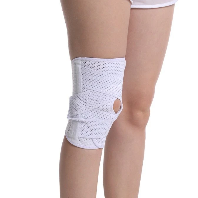 3D Cut tricotado não escorregando proteção para adultos, poste médico magnético Compressão da almofada do apoio para os joelhos do op. Para dor nos joelhos