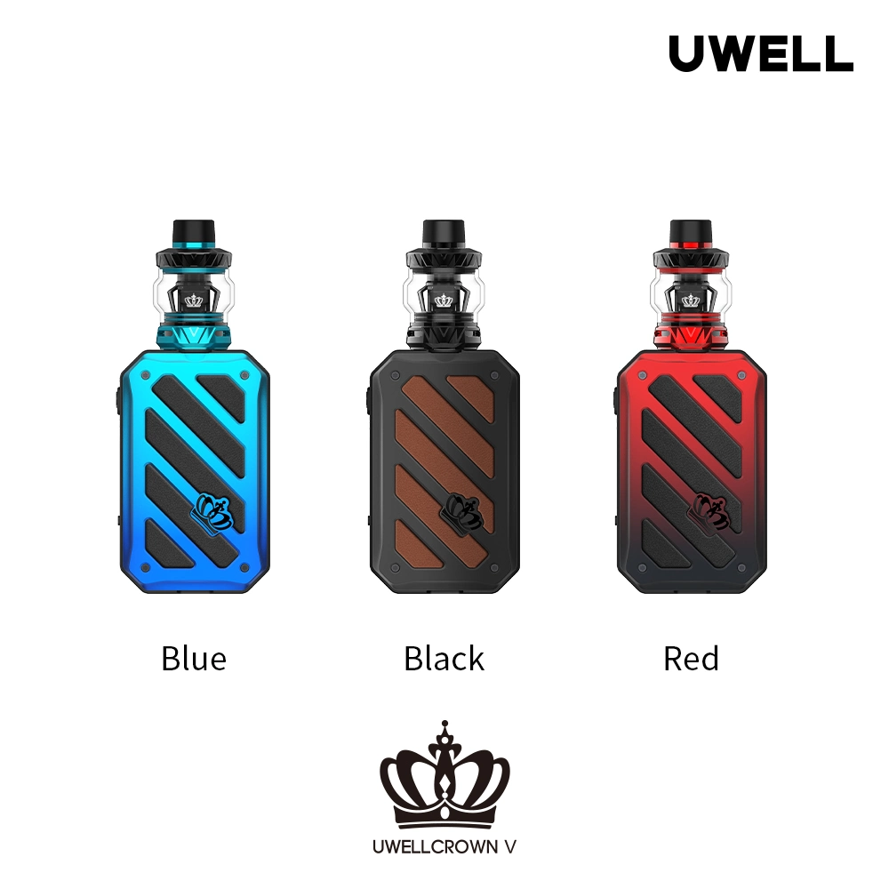 5 مل السجائر الإلكترونية 1250 مللي أمبير ساعة Uwell Crown V Vape مجموعة الأدوات