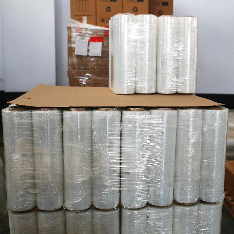 2023 Matériau LLDPE pour emballage Film plastique transparent à la main Plastique clair