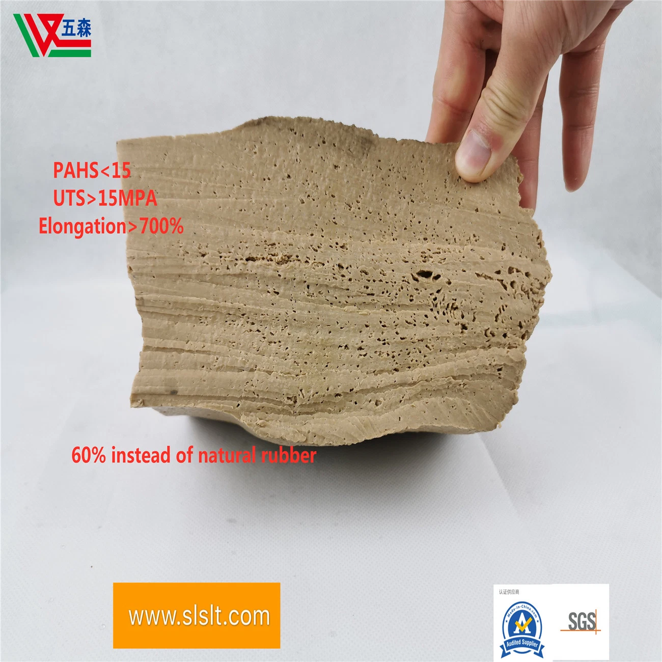 Natural Rubber, 3L Standard Rubber and Standard Rubber Made in China