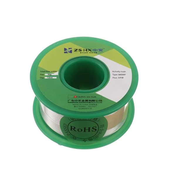 Lead-Free Soldering Wire Solder Wire Sac0307 Automatic Welding Special Core Wire 400g 200g 500g with Flux2.2%