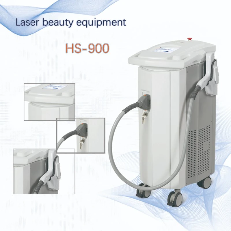 1064nm 2940nm Laser E-Light IPL RF ND YAG Laser Multifunktionsmaschine, Hautverjüngung und Haarentfernung