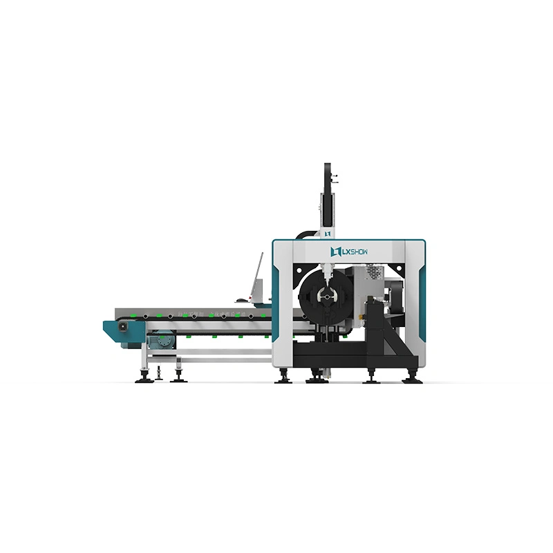 Lxshow CNC Optical Fiber Laser Cutting Machine for Sheet Metal Pipe Tube Steel Stainless Carbon