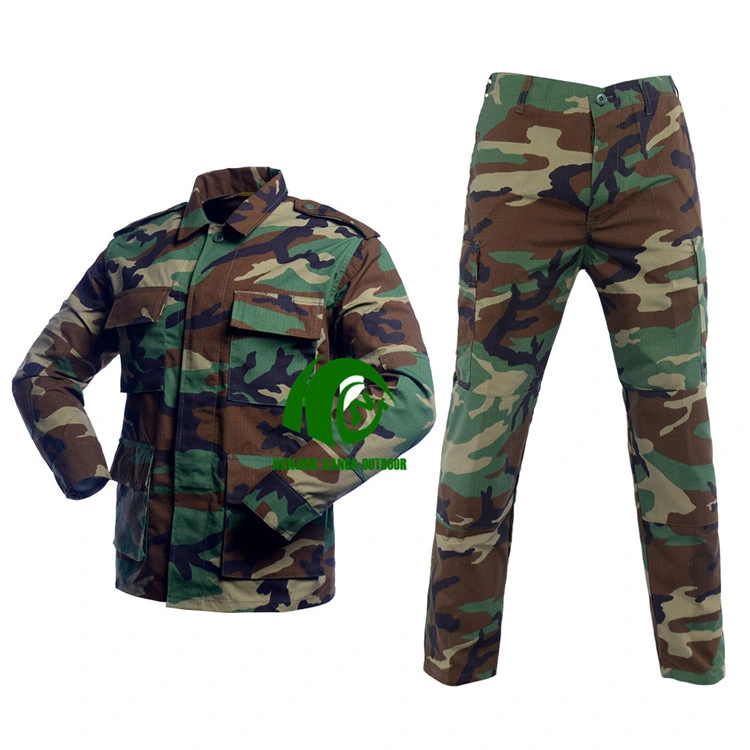 Kango Factory Outdoor Training Bdu Set Camouflage Army Combat Uniform