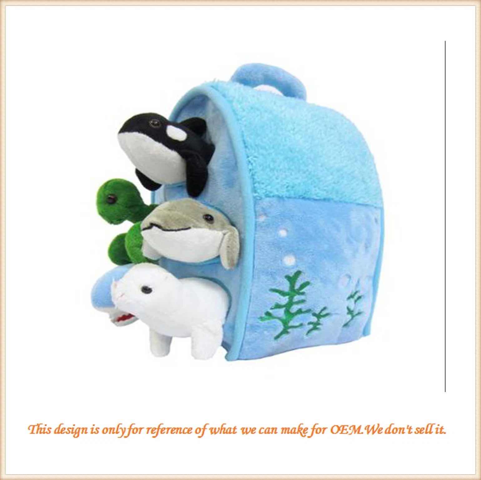 The Sea of Home Wild Ocean Animal Plush Toy