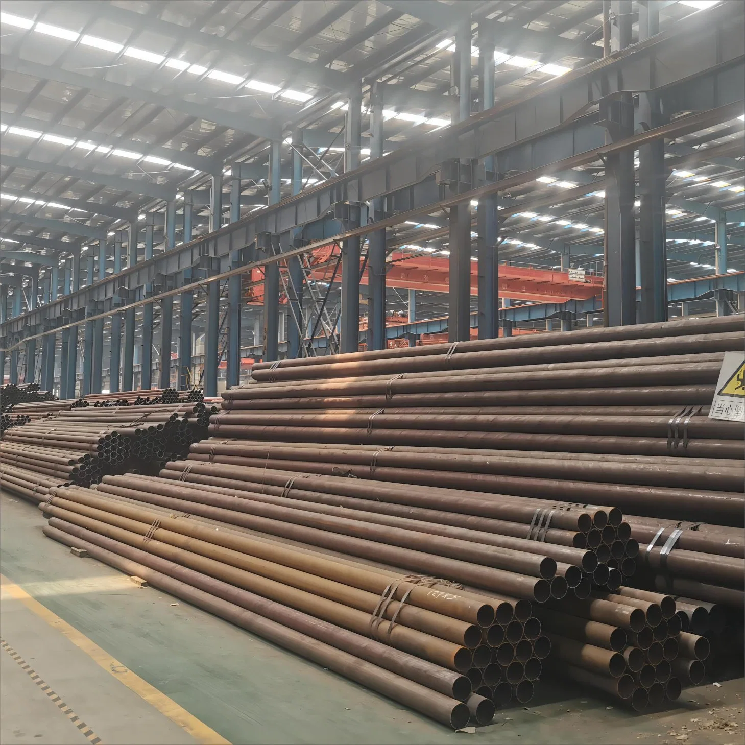 La Chine usine ASTM A178 TUYAU Smls Gr. B SCH 40 80 de la construction de tubes sans soudure en acier au carbone