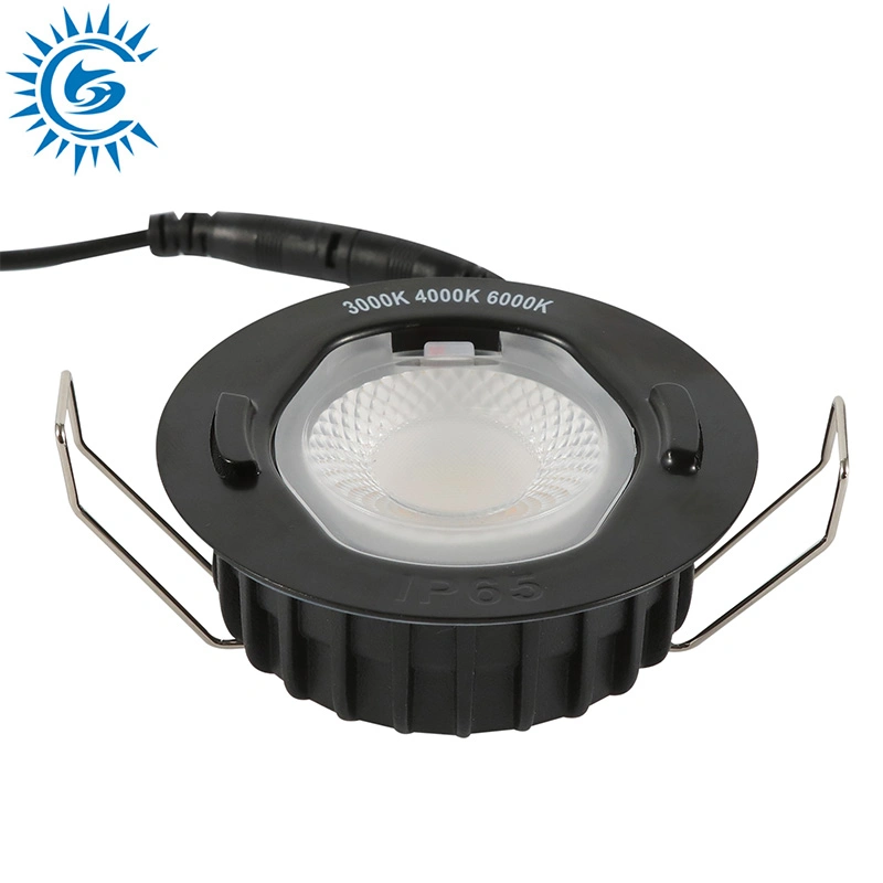 Hochwertige Indoor Spot Lampe Warm Light Energieeinsparung Runde VERSENKT 5W 6W 7W 8W 10W 3CCT 3000K 4000K 6000K LED-Downlight