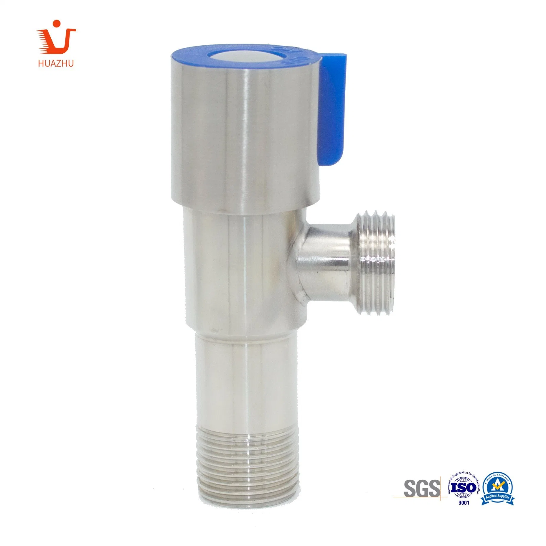 Stainless Steel Bathroom Faucet Water Control Angle Valve